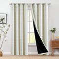 jinchan Boho Blackout Curtains 96 Inches Long by JINCHAN
