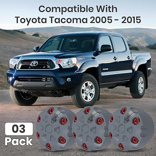 2nd Gen Tacoma Accessories AC Knob Upgrade - 2005,2006,2007,2008,2009,2010,2011,2012,2013,2014,2015 Tacoma Climate Control Dial Mods Set - 2nd Gen Tacoma Mods - for Toyota Interior Replacement Kit