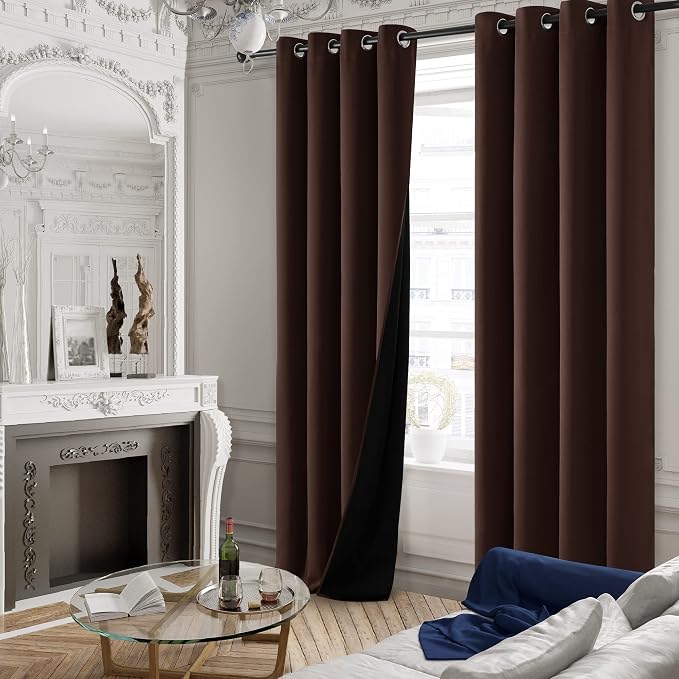 Deconovo 100% Blackout Curtains - Image 4