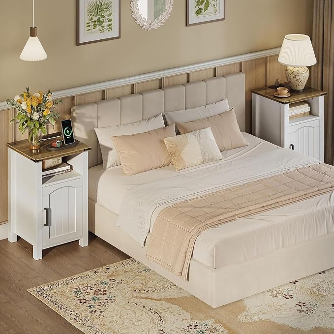 Decofy Farmhouse Nightstand - Image 2