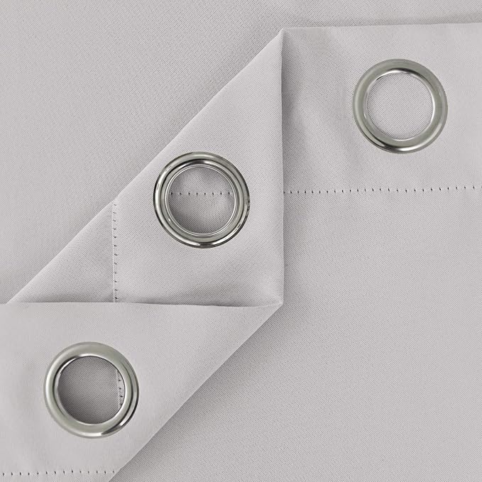 Deconovo Blackout Curtains for Bedroom, Thermal Insulated Room Darkening - Image 4