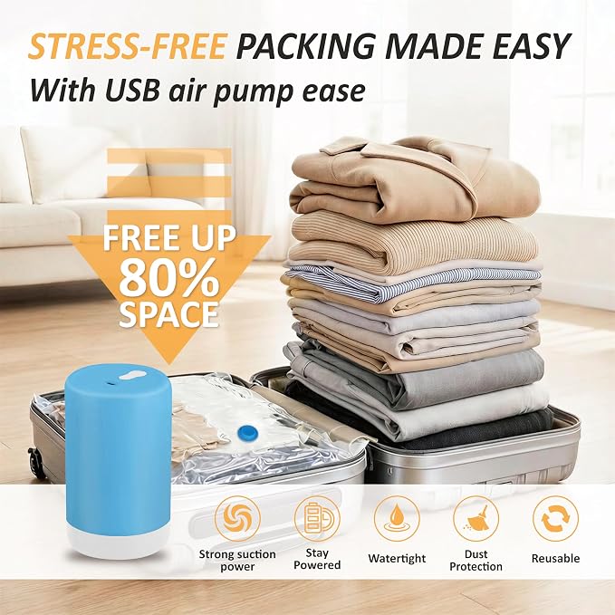 Travel Vacuum Storage Bags - Image 2
