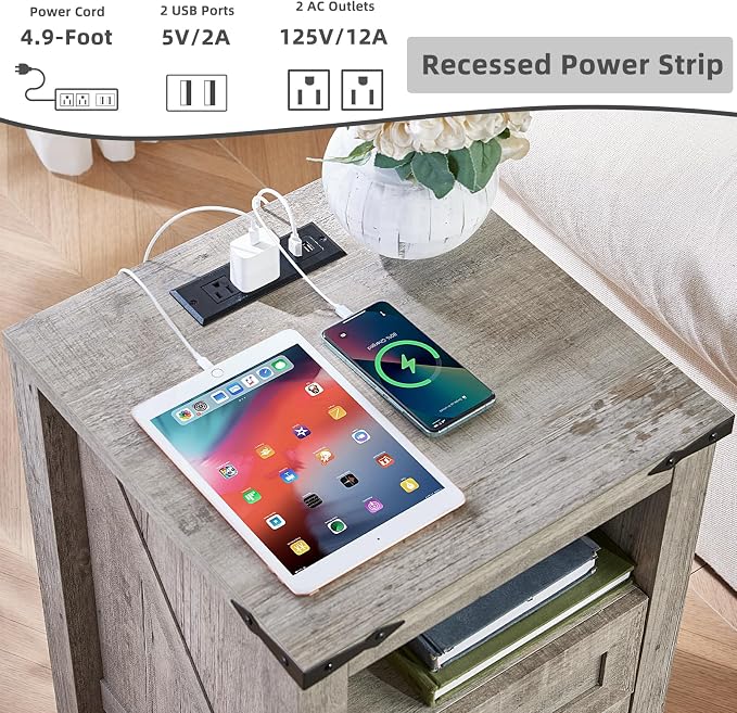 Joaxswe Nightstands Set of 2 - Image 5