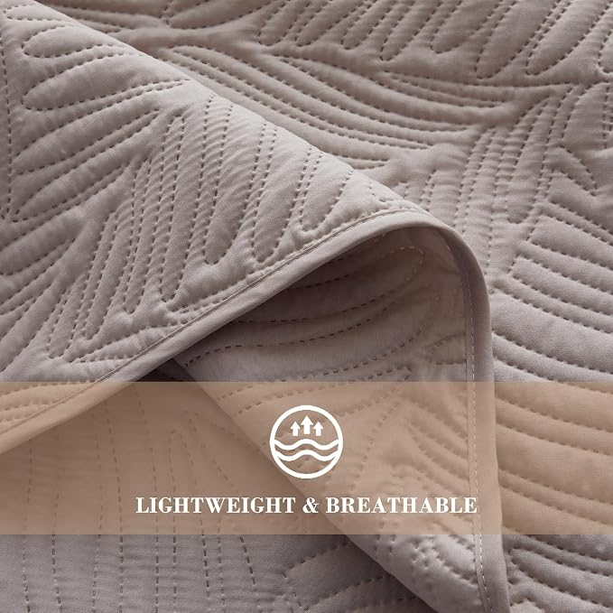 Exclusivo Mezcla 2-Piece Twin Quilt Bedding Set, Soft Microfiber Bedspreads | - Image 5