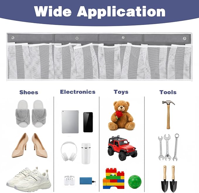 2 Pack RV Shoe Storage Solutions, Hanging Shoe Organizer - Image 5