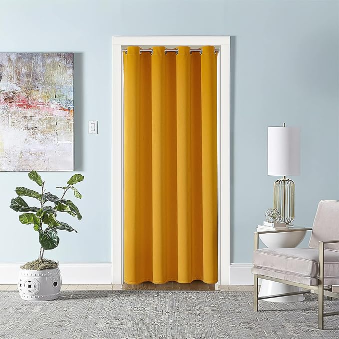 ChrisDowa Blackout Curtains Door Curtain - Image 7