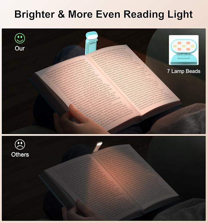 Gritin Reading Light, Rechargeable Book Light - Image 3