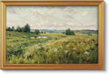 VIYYIEA Large Gold Framed Wall Art, Landscape Picture -Wind Sigh- 36" x 24" by VIYYIEAART