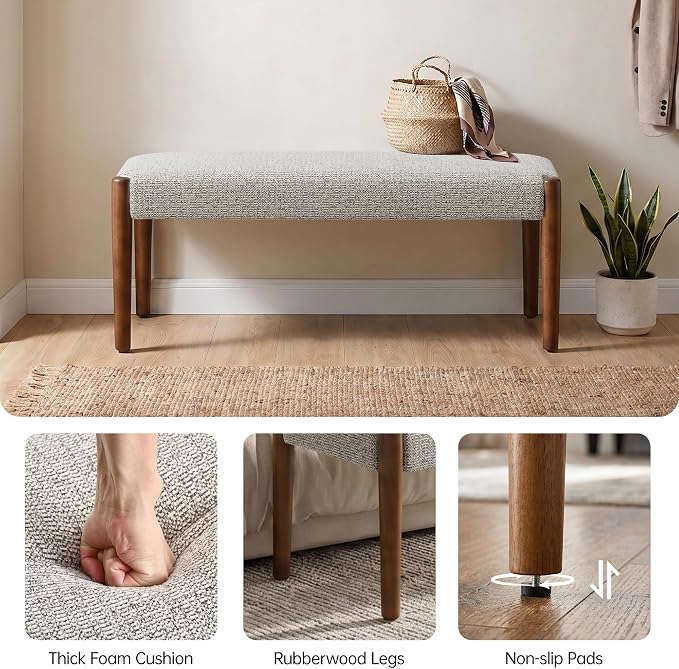 Usaint 42" End of Bed Bench - Image 3