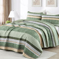 Dobuyly Boho Quilts Queen Size, Breathable All-Season, 3-Piece Set Fits Queen by Dobuyly