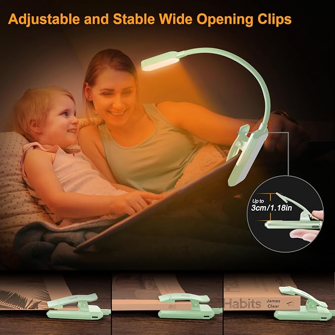 Gritin 16 LED Rechargeable Book Light - Image 5