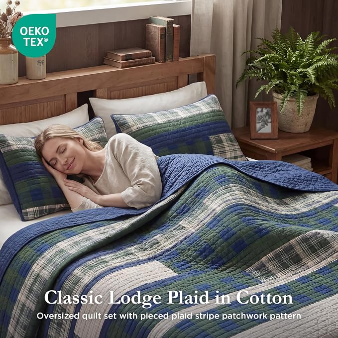 WOOLRICH Spruce Hill Reversible Quilt Set - Image 2