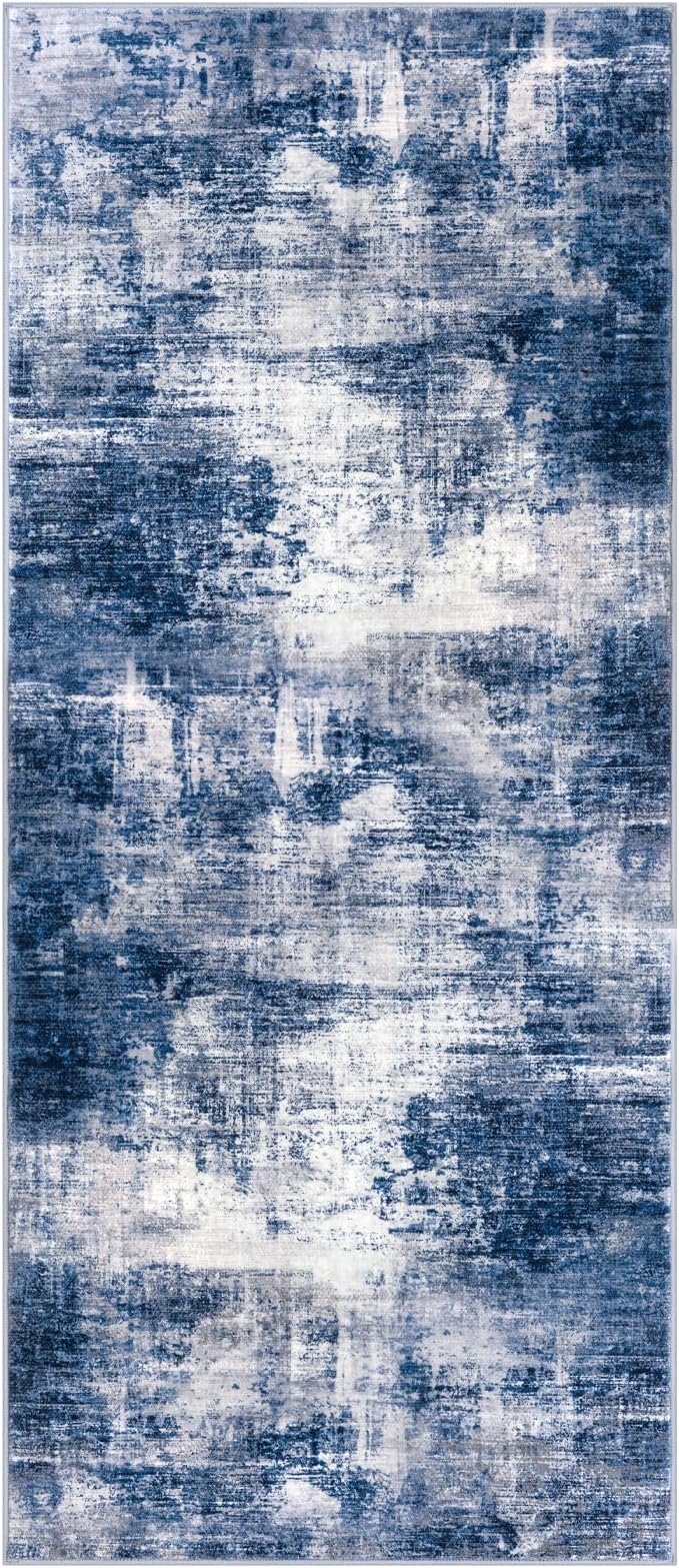 Abstract Runner Rug 3x7 Ft Washable Runners - Image 10