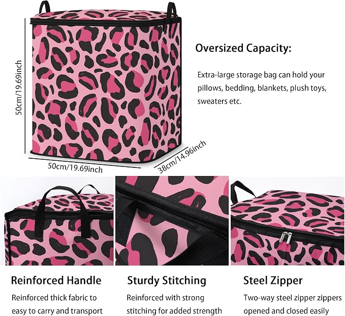 2pcs blanket storage bag for under bed, closet organizers 95L | clothing - Image 3