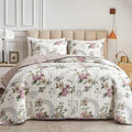 Flysheep 3 Pieces Quilt Set Full/Queen Size, Soft Microfiber Lightweight Bed by Flysheep