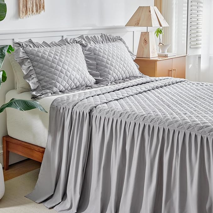 Ruffle Skirt Bedspread Set - Image 5