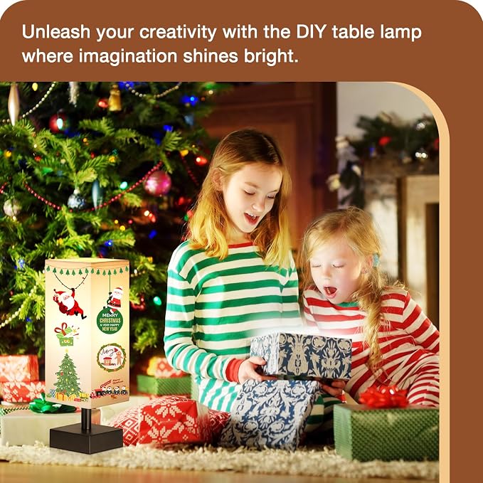 aooshine Small Bedside Table Lamp - Image 5