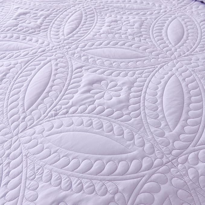 Cmfshape Oversize King Bedspread 128"x120", 3 Piece California King Quilt - Image 7