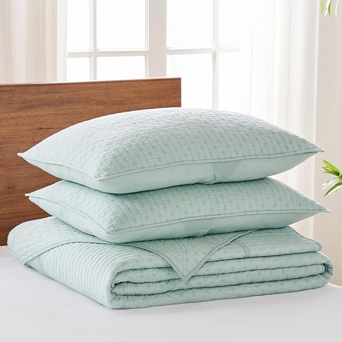 Levtex Home Cross Stitch Bedspread Set - Image 3