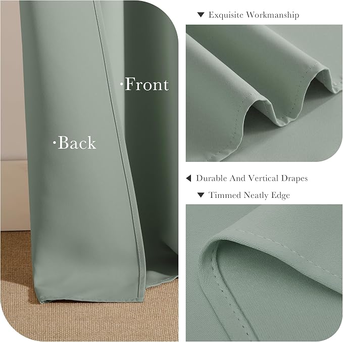PONY DANCE 102 inch Long Curtains 2 Panels Set - Image 7