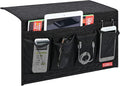 Zafit Linen 6 Pockets Bedside Caddy, Bedside Storage Organizer by ZAFIT
