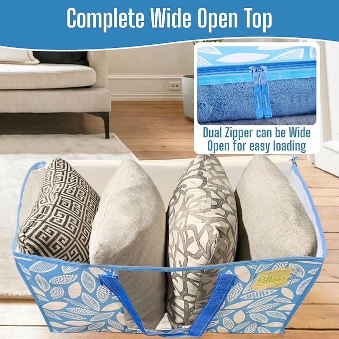 VENO Moving Bags, Wide Open Top, Spring Breeze, 8 Pack | Moving boxes - Image 2
