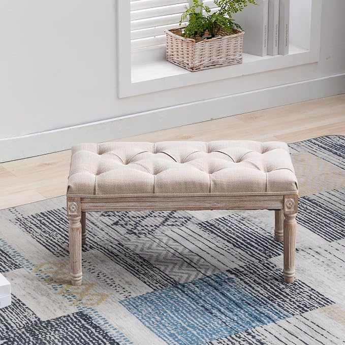 chairus Fabric Entryway Bench - Image 7