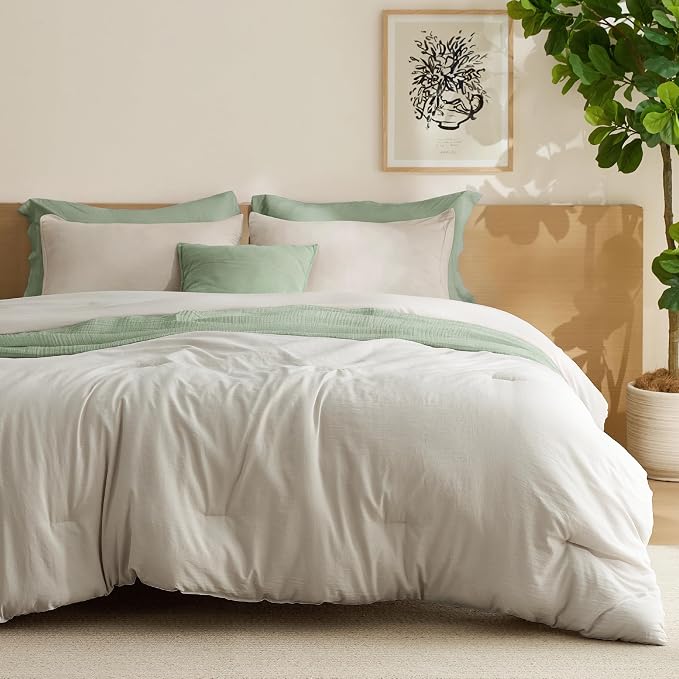 Bedsure Queen Comforter Set, 3 Pieces GentleSoft™ Bed Set, 1 Lightweight by Unknown