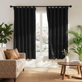 RYB HOME 100% Blackout Curtains 63 inches Length, Thermal Insulated | Thermal by RYBHOME