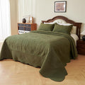 EVENHUG Oversized King Bedspreads California King Quilt Set by EVENHUG