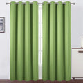 Blackout Curtains 66 x 95 inch/Light Green Curtains Set of 2 Panels/Thermal by Lemomo
