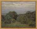 InSimSea Framed Canvas Wall Art, Vintage Landscape Art by InSimSeaArt