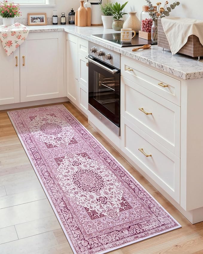 Macgace Washable Vintage Area Rug by Macgace
