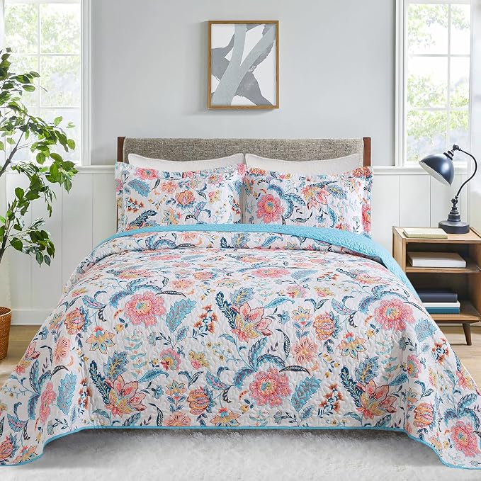 VAPUTAR Queen Size Quilt Bedding Set by VAPUTAR