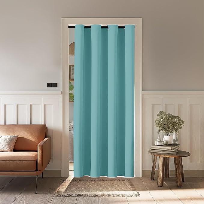 ChrisDowa Blackout Curtains Door Curtain by ChrisDowa