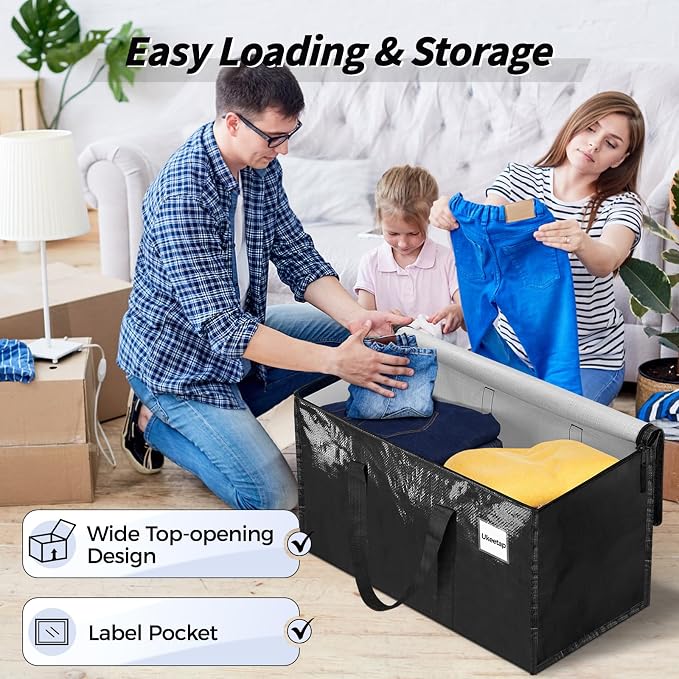 16 Pack Extra Large Clothes Storage Bins - Image 5