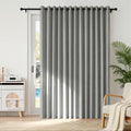 RYB HOME Accordion Style Room Divider Curtains 100% Blackout | Curtain by RYBHOME