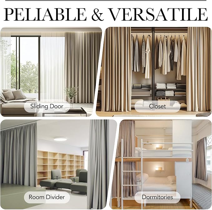 NICETOWN Room Divider Curtain Set - Image 9