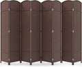 Outdoor Privacy Screen 8-Panel Folding Room Divider Space Partition | 67"H by Jostyle
