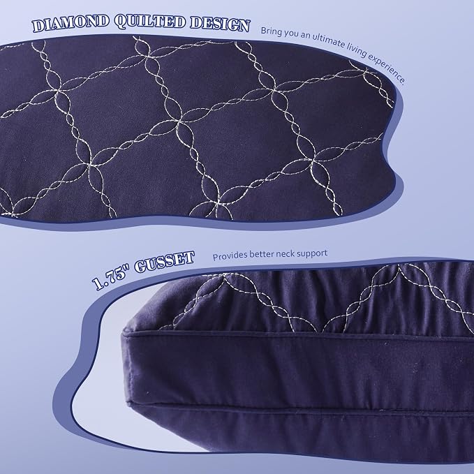 Decroom Memory Foam Body Pillow 20x54 Inch, - Image 3