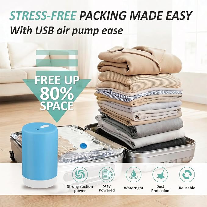 Travel Vacuum Storage Bags - Image 2