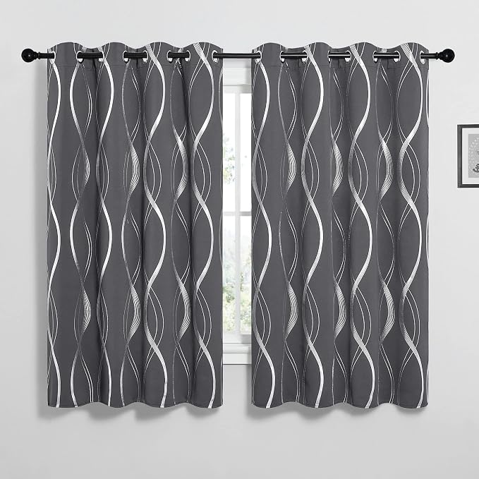 NICETOWN Bedroom Blackout Curtains Panels - Image 2