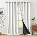 jinchan Boho Blackout Curtains 108 Inches Long by JINCHAN