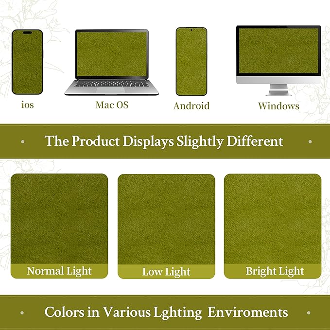 LAMIT Moss Green Velvet Curtains 108 Inch for Living Room, Vintage Thermal Insulated Blackout Panels Super Soft Back Tab and Rod Pocket Window Drapes for Bedroom, 2 Panels, 52 x 108 Inch