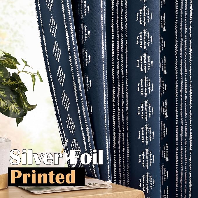 jinchan Boho Blackout Curtains 84 Inches Long - Image 6