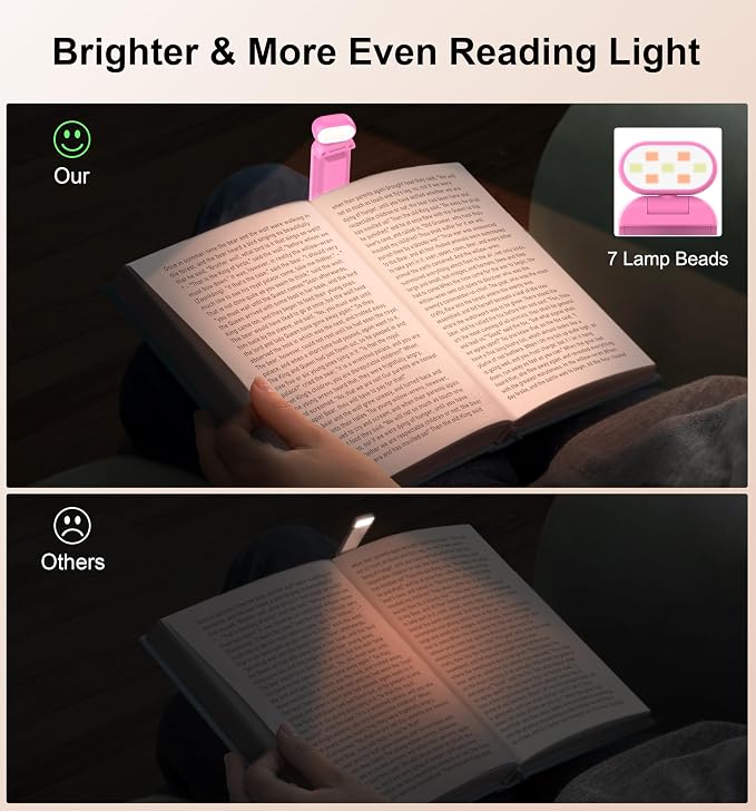 Gritin Reading Light, Rechargeable Book Light - Image 3