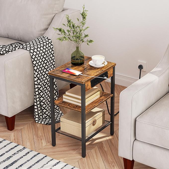 HOOBRO Side Tables Set of 2 - Image 6