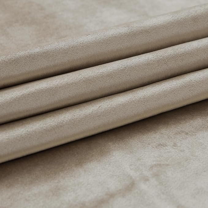 PRIMROSE Taupe Curtains 120 inch - Image 6