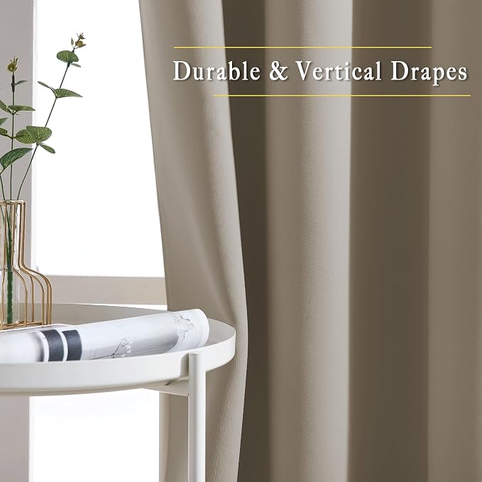 NICETOWN Blackout Curtains 54 inches Long - Image 5