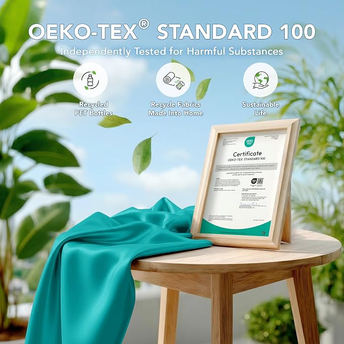 Deconovo 100% Light Blocking Out Curtains, Noise Reducing Performance Drapes - Image 8